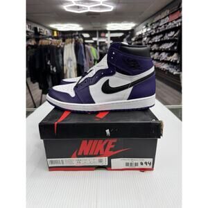 Size 10 - Air Jordan 1 Retro High OG Court Purple 2.0 55088-500 2020